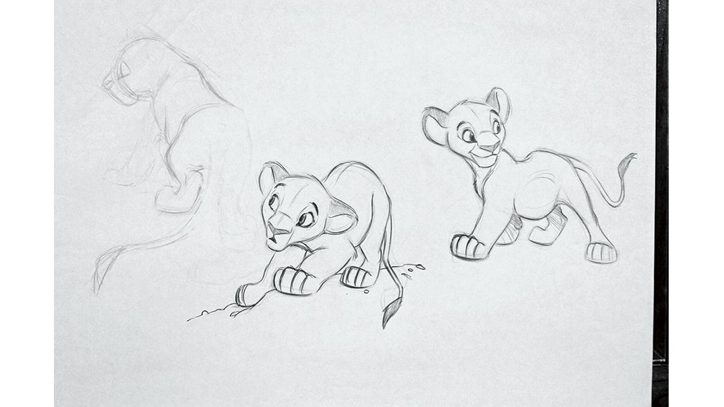 Aaron Blaise: Nala evolution