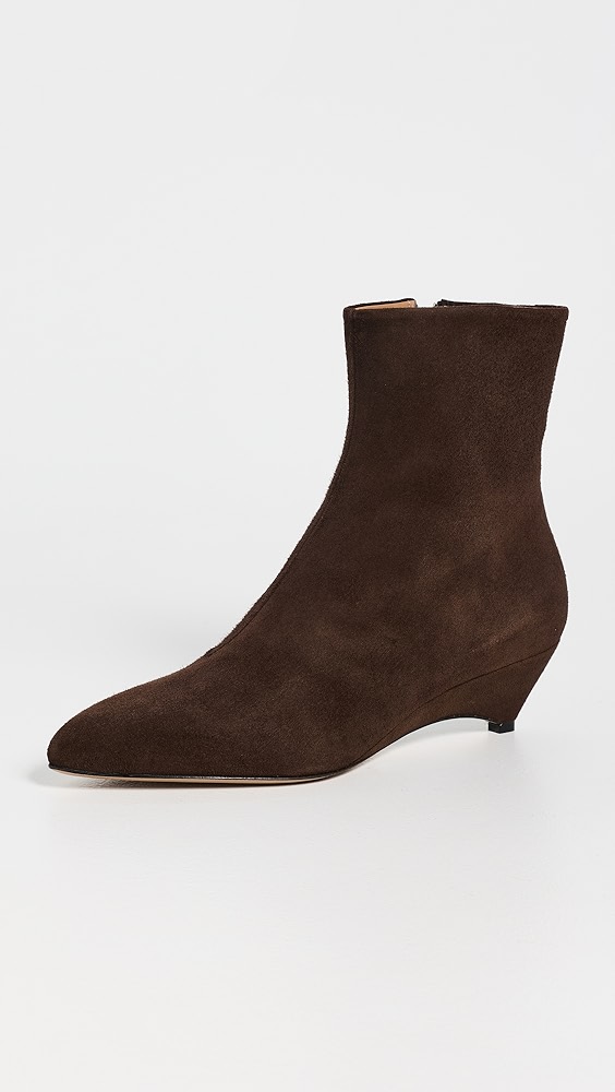 Arc Ankle Boots - Chocolate Plum