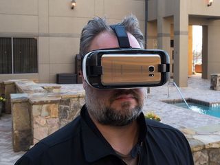 Galaxy S7 in the Gear VR