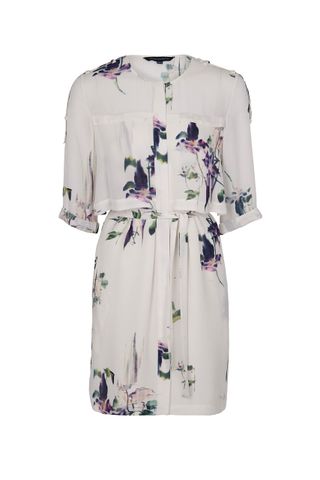 French Connection Water Flower Drape Dress, £120
