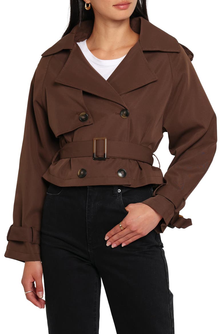 Charlie Cropped Trench Coat