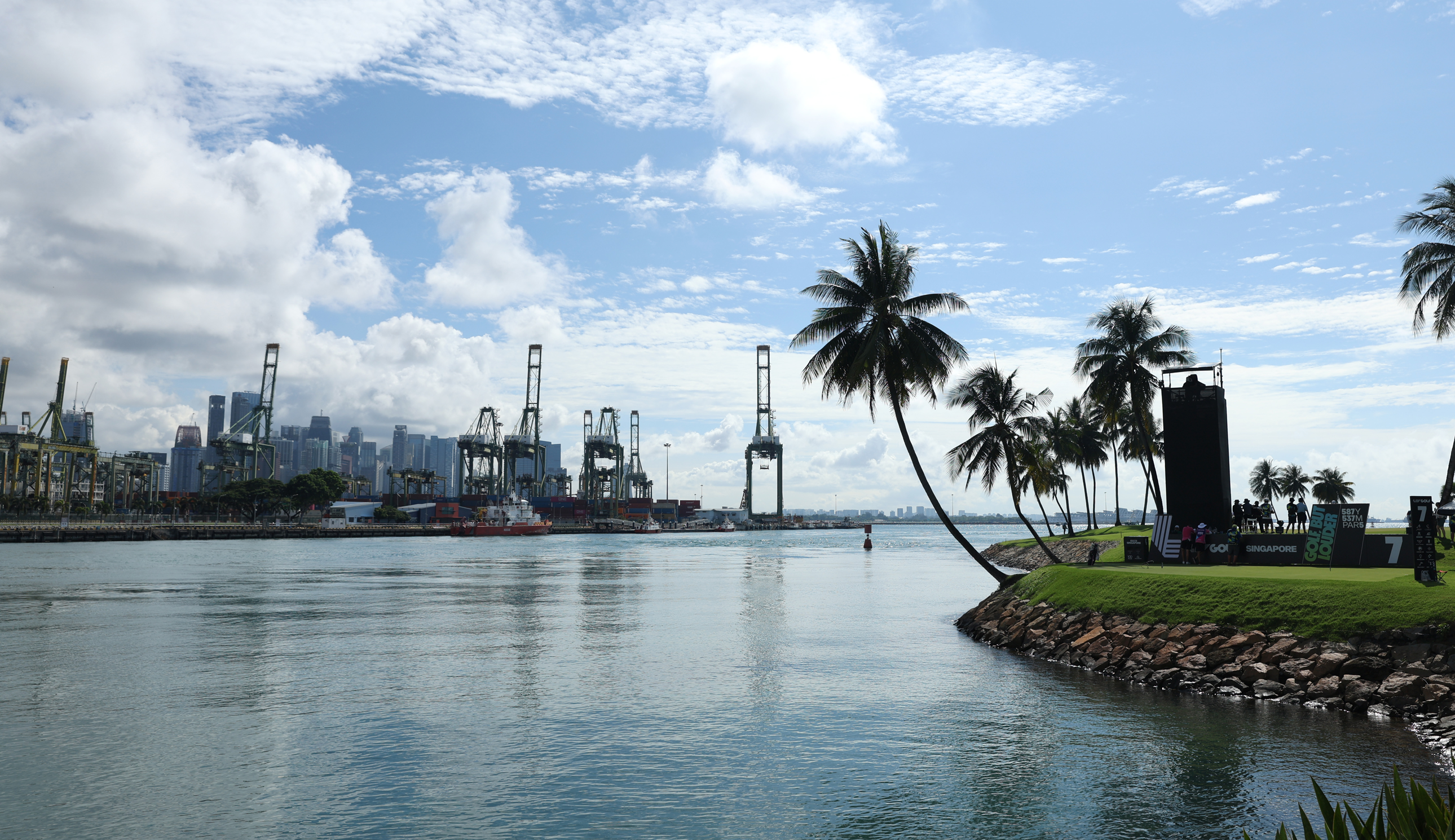 A general view of Sentosa Golf Club