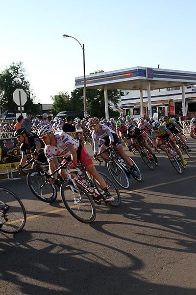 Tight corners in the Tour de Grove