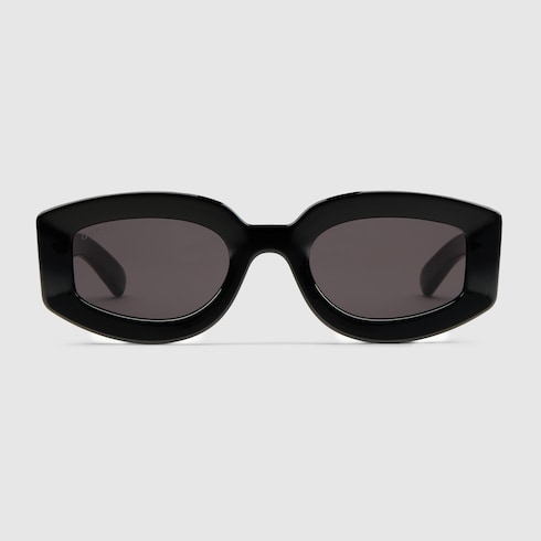Geometric Frame Sunglasses