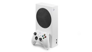 Xbox Series X review; a white games console and controller