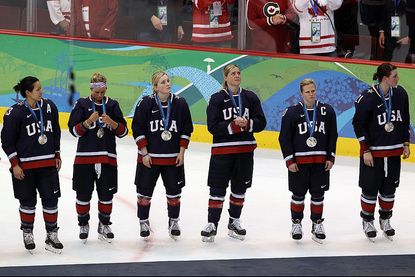 US Womens National Hockey Team. 