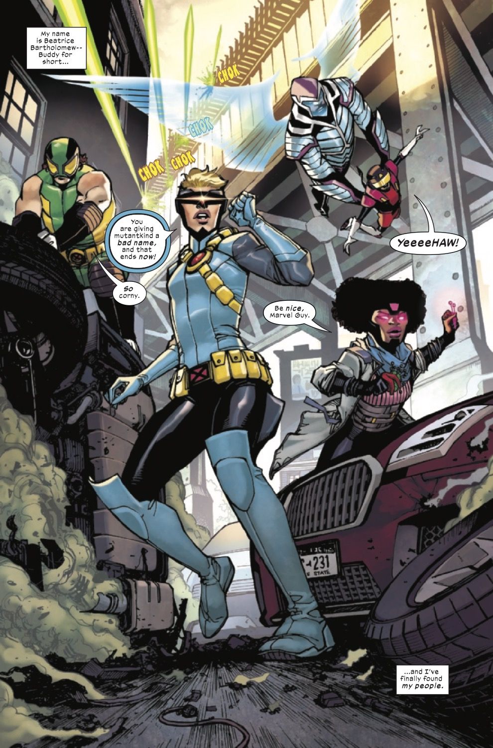 Page from Children of the Atom #1