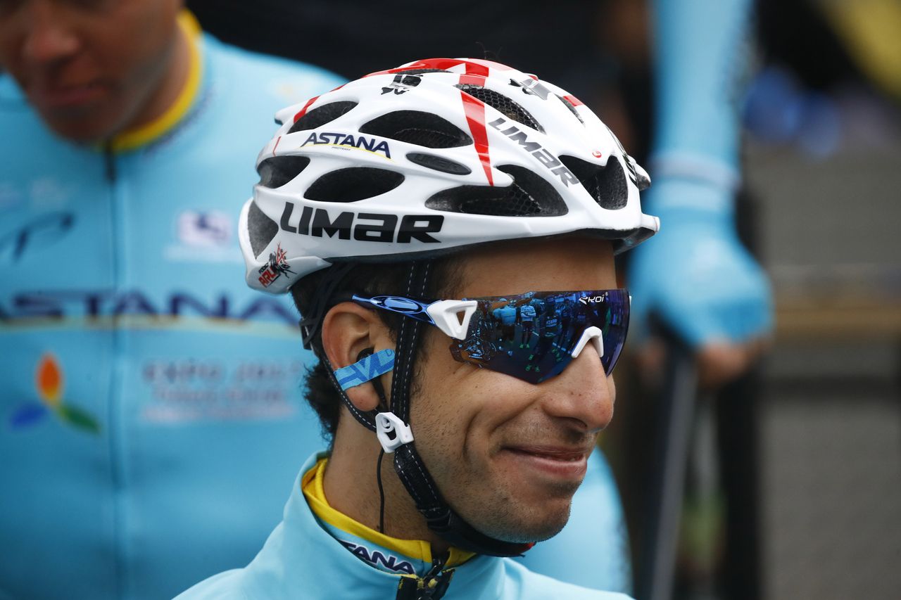 Fabio Aru before the opening stage of the Crit&eacute;rium du Dauphin&eacute;