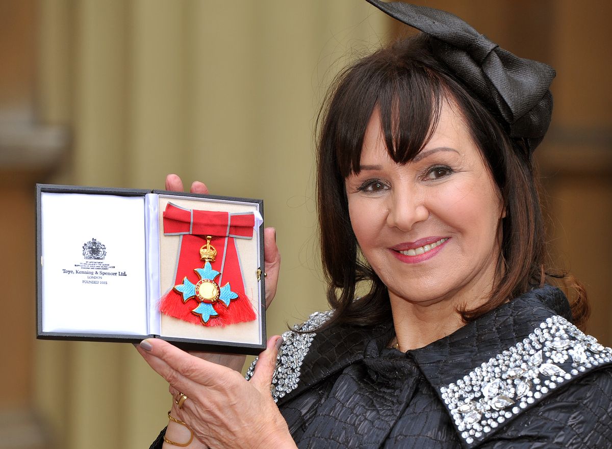 Dancing On Ice judge Arlene Phillips is awarded a Commander of the British Empire