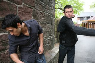 Caleb punches Ravi!