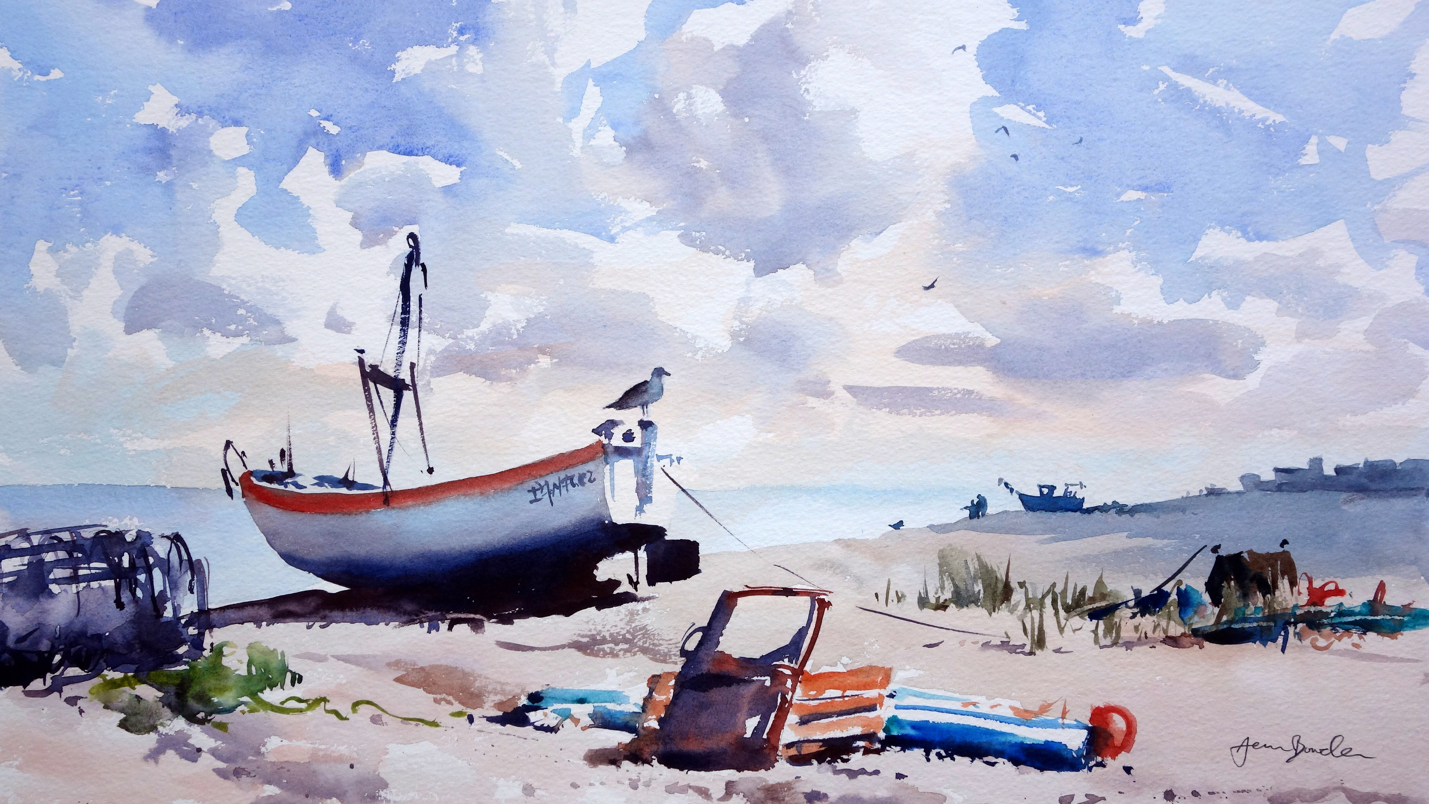 Fremantle Arrivees De Navires A Passagers bateau: [Get 31+] Watercolor