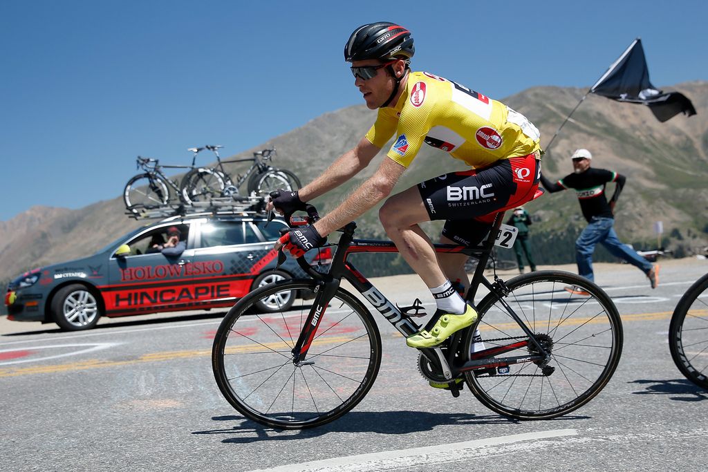 Brent Bookwalter (BMC) in yellow