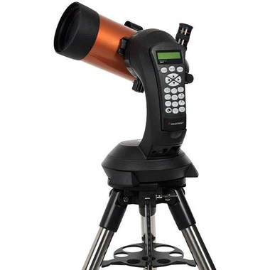 celestron nexstar 4se on a white background