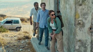 Luka, Julie and Ed arrive at an abandoned house in Albania.