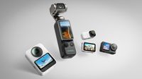 Selection of Xtra cameras against a grey background