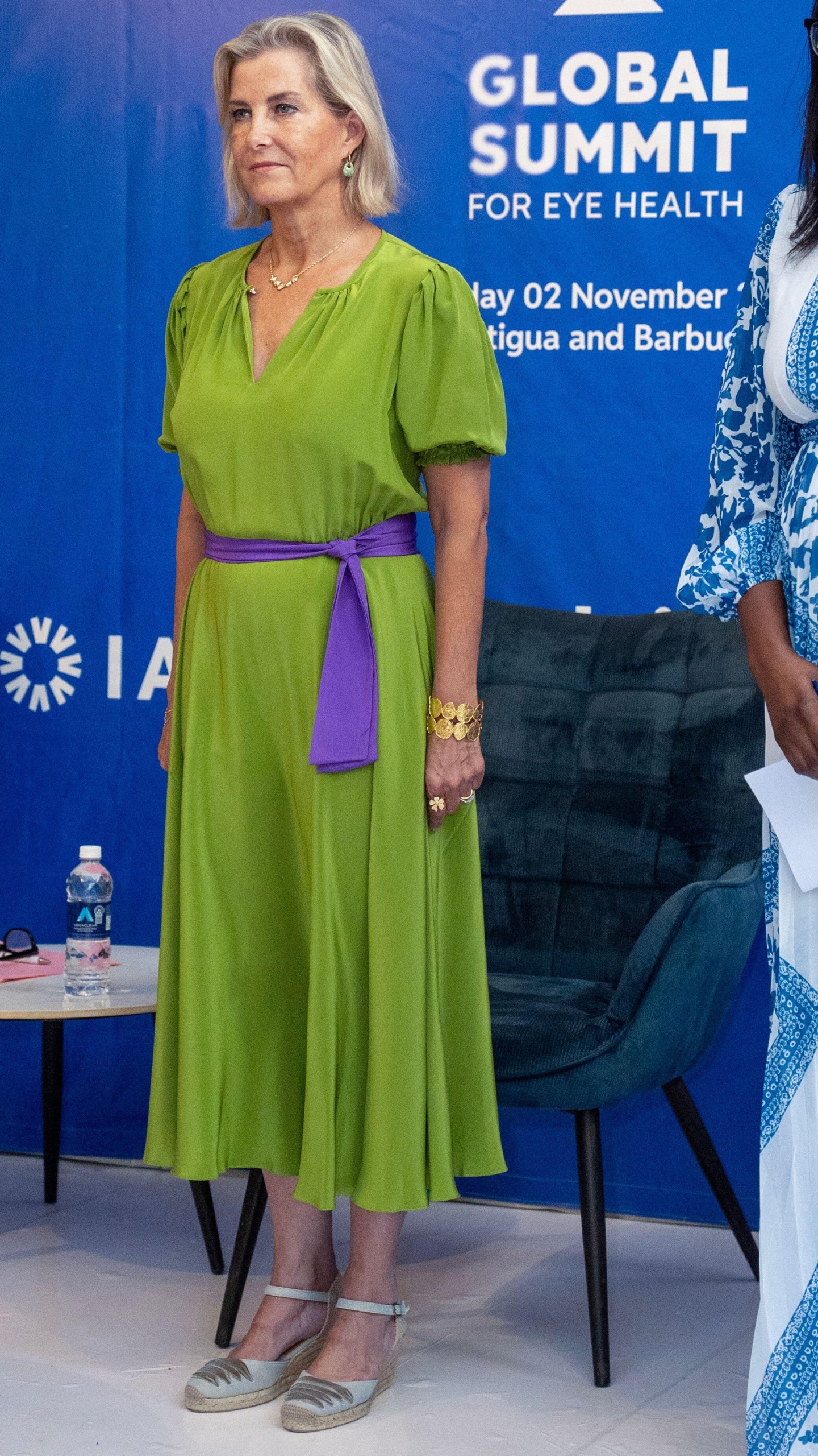 The Duchess of Edinburgh at the Orbis Eye Health reception in Zambia