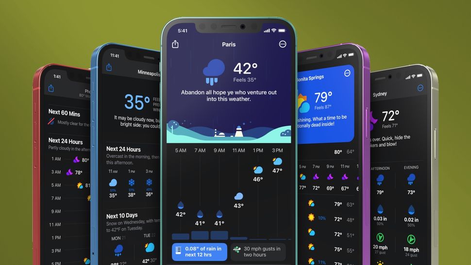 carrot weather tides