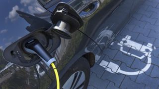 Charging an electric car at home