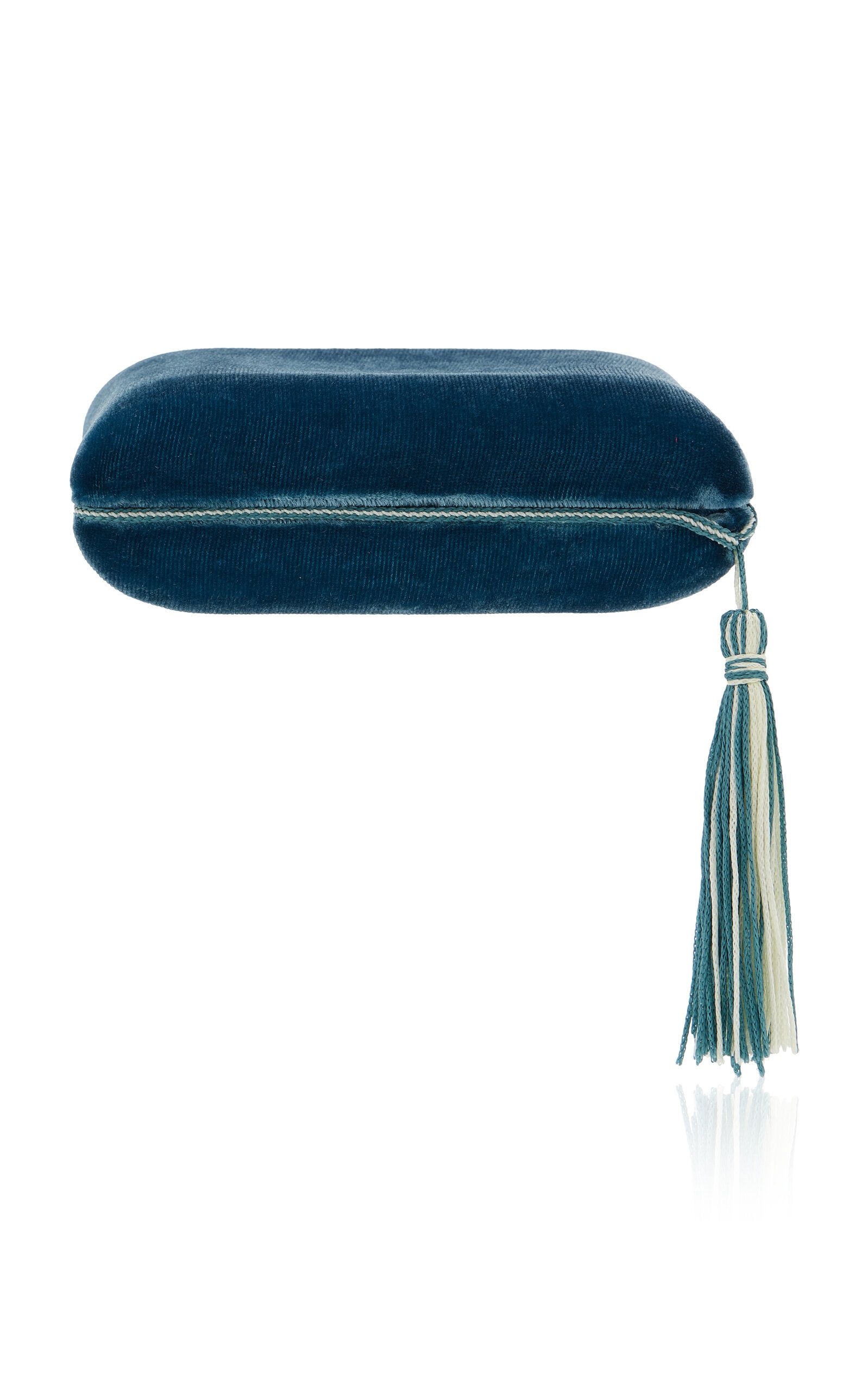 Lily Bleu Velvet Jewelry Case