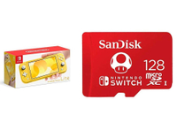 Nintendo Switch Lite + tarjeta de memoria 128GB: $225.48 en Amazon