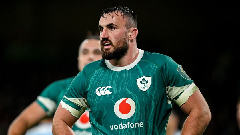 Rónan Kelleher of Ireland during the Autumn Nations Series match prior to Ireland vs Fiji