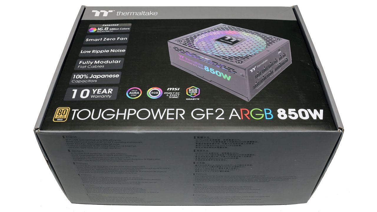 Thermaltake Toughpower GF2 ARGB 850W