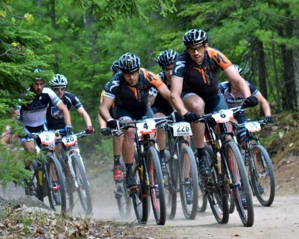 Darrin Braun (number 6, above, Adventure 212) raced for fun in 2012 to finish in third in the elite men's field.