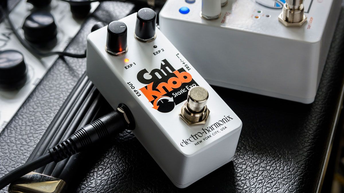 Get more out of your pedalboard with ElectroHarmonix's 39 Cntl Knob static expression pedal