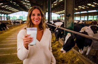 TV tonight Amanda visits a dairy farm