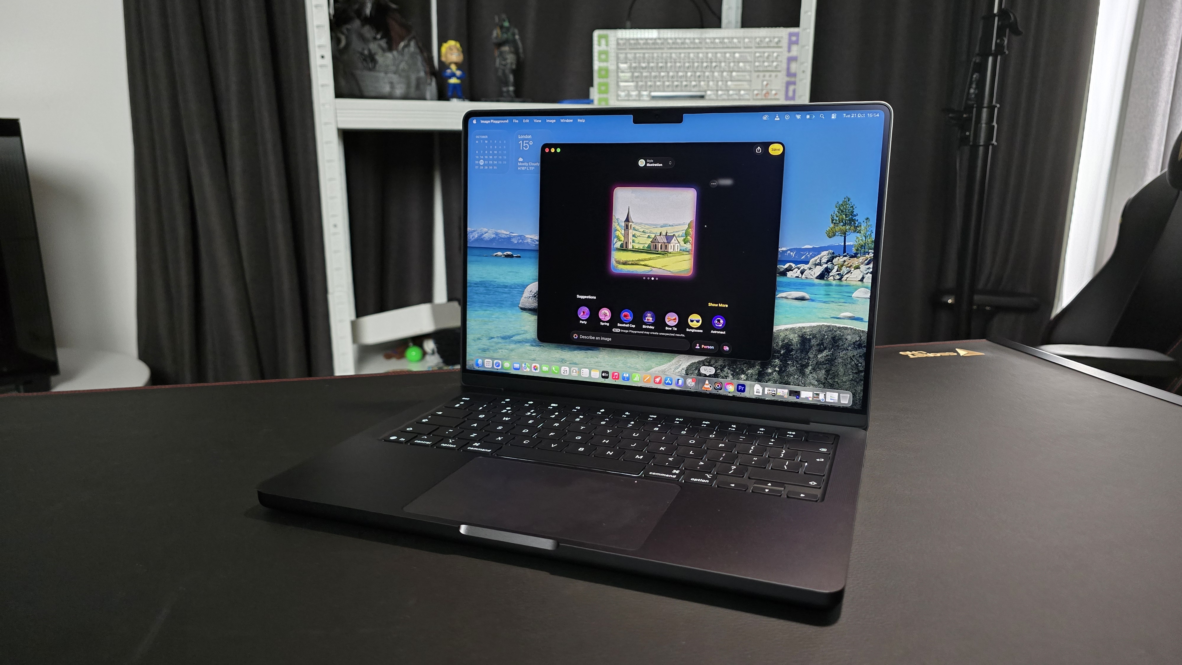 Apple MacBook Pro 14-inch (M5, 2025) in recording studio