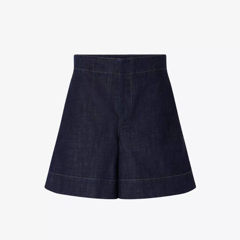 Image of denim shorts