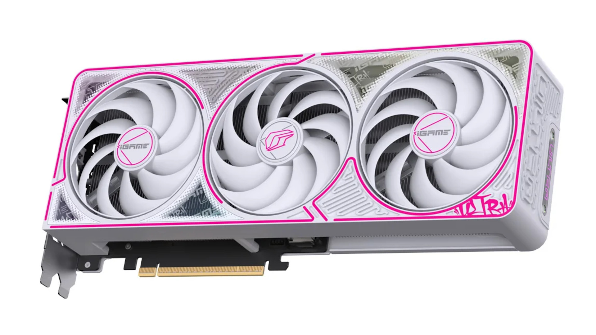An image of a Colorful iGame GeForce RTX 5050 OC graphics card.