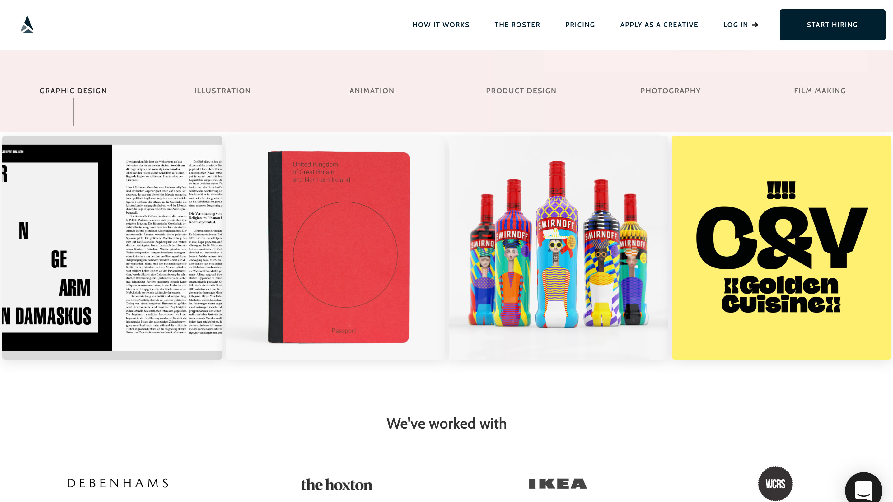 Carousel of Easle clients