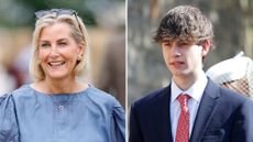 A composite of a picture of Duchess Sophie at Groundswell Regenerative Agriculture Festival and a picture of James Wessex at Easter 2025