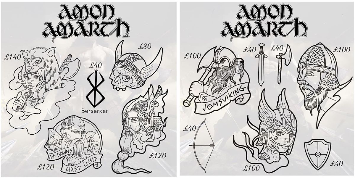 Amon Amarth to open pop-up tattoo studio on the road.