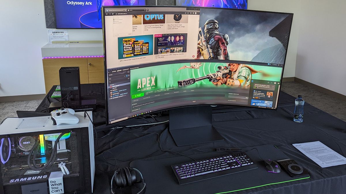 Samsung 55-inch Odyssey Ark review | TechRadar