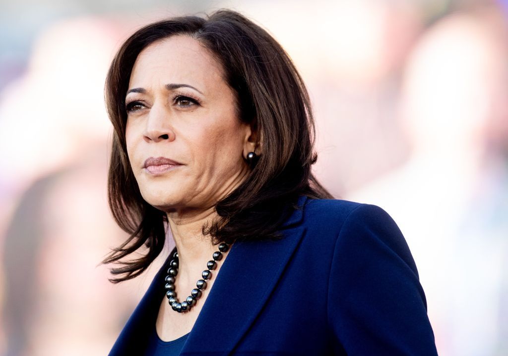 California Senator Kamala Harris. 