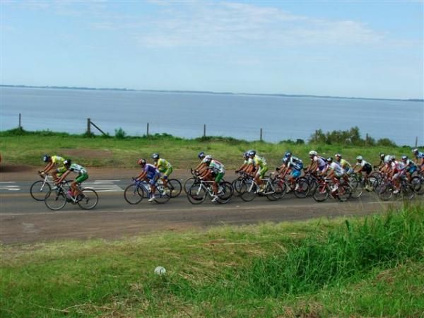 Beautiful scenery for the peloton in Brazil