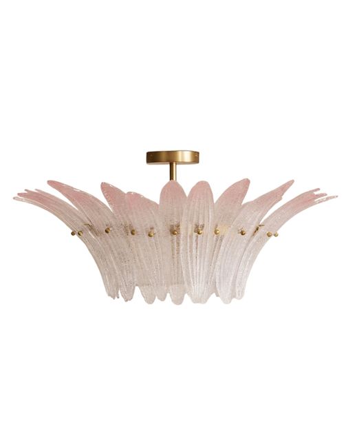 Treviso Semi-Flush, Pink