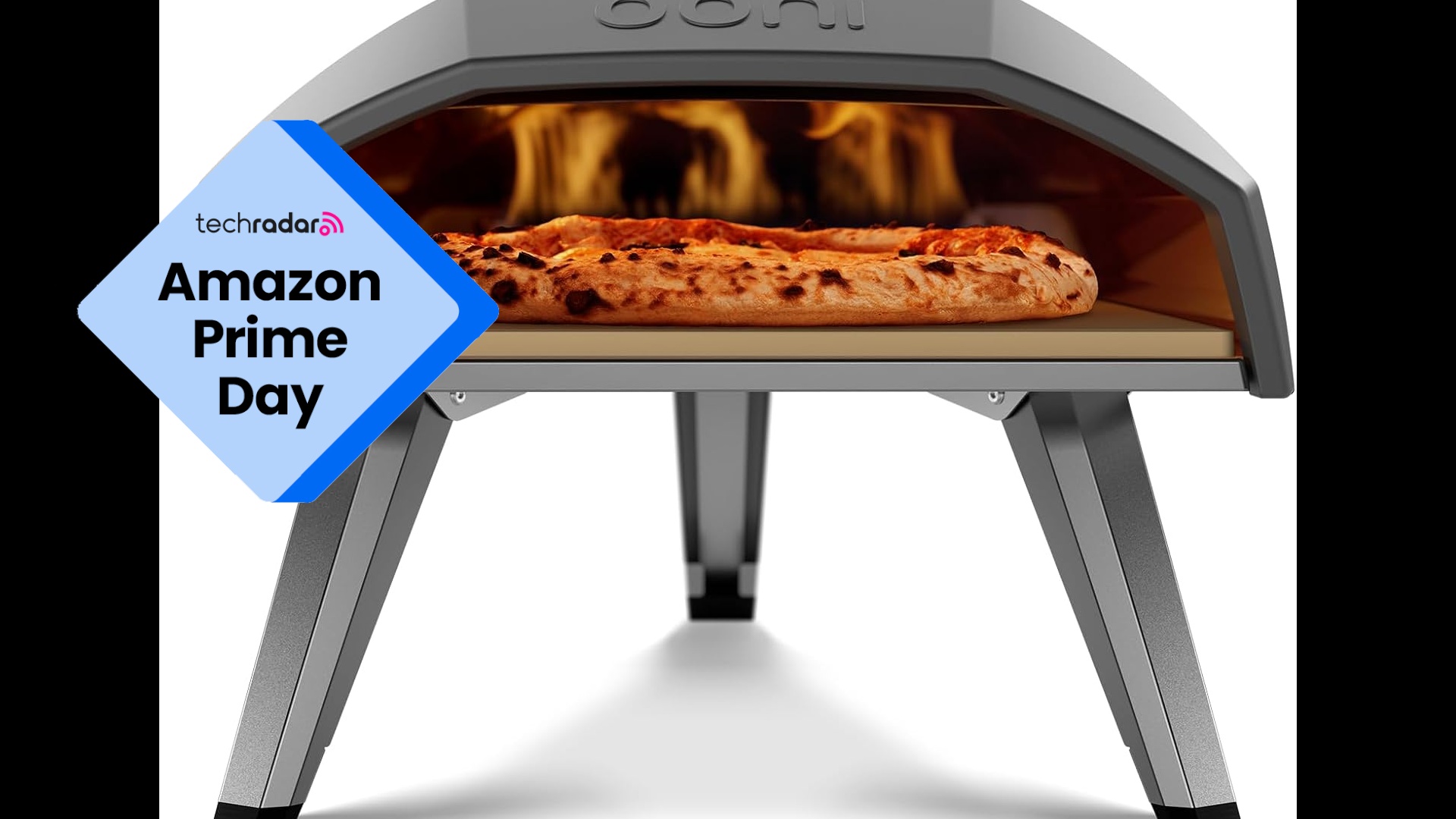 Ooni Koda 12 pizza oven on a white background