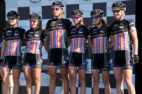 Vanderkitten-Focus fielded a strong team for the road race