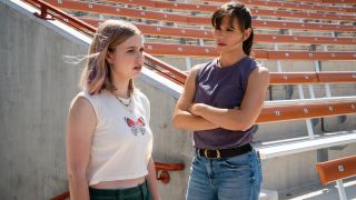 Angourie Rice and Jennifer Garner in The Last Thing He Told Me