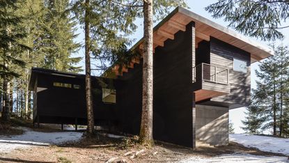 Swift Cabin, an off-grid cabin in Washington, by Ment Architecture