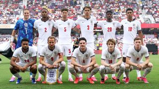 An England team photo ahead of World Cup 2026