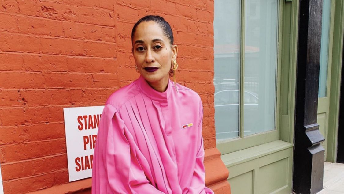 Tracee Ellis Ross' Neon Pink and Yellow Look is Flawless | Marie Claire