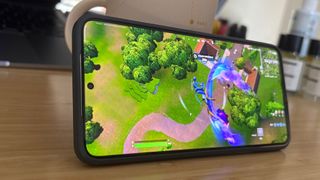 Playing Fortnite on the Poco F6 Pro