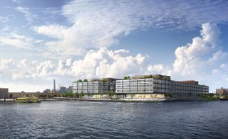 Foster + Partners are the latest big-name designers to put a stamp on a piece of New York waterfront real estate