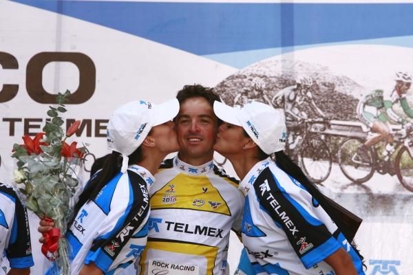 Francisco Mancebo (Rock Racing) gets another leader's jersey