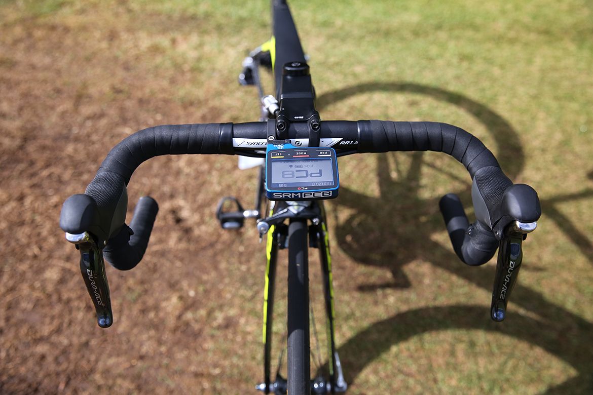 Orica-Scott use SRM PC8 head units