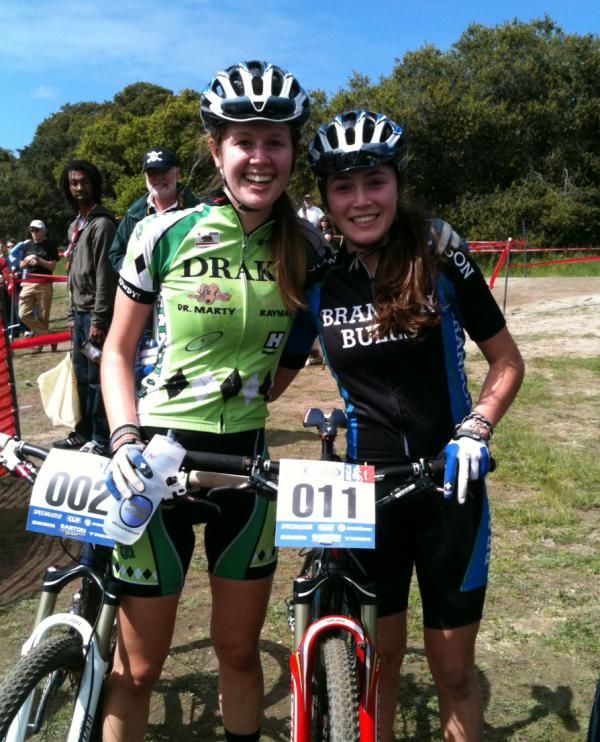 Sofia Hamilton and Kate Courtney (Whole Athlete/Specialized)